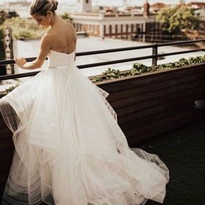 Wtoo by Watters Maisie Wedding Dress (Style 12800K), Size 6, Ivory